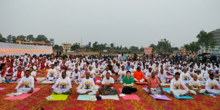 नियमित योग अभ्यास जरुरी : प्रदेश प्रमुख भण्डारी