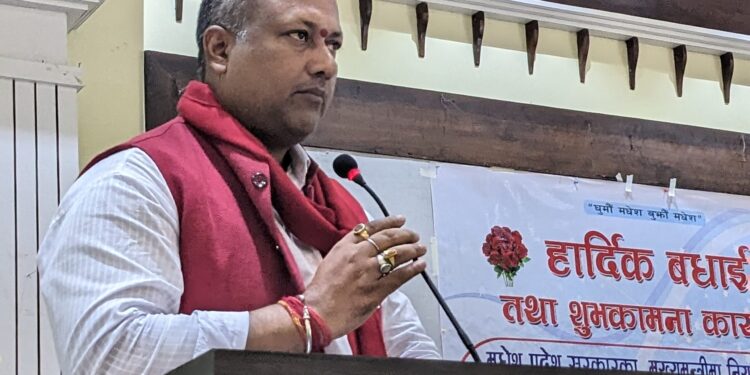 मधेशलाई पर्यटकीय हव बनाउनुपर्छ : मुख्यमन्त्री सिंह