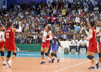 महिला भलिबलमा भारतको तगारो तोडिएको दिन