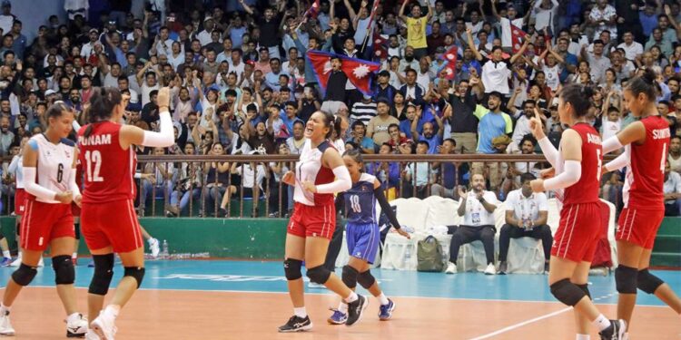 महिला भलिबलमा भारतको तगारो तोडिएको दिन