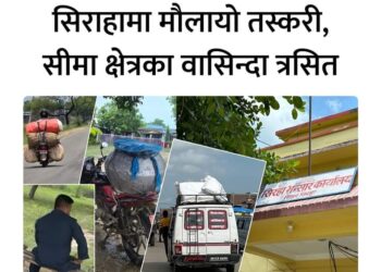 सिराहामा तस्करहरूको बिगबिगी, सीमा क्षेत्रका वासिन्दा त्रसित