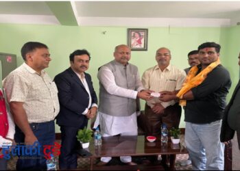 किसानको पाँच बुँदे मागसहित जनमत पार्टीद्वारा प्राधिकरणलाई ज्ञापनपत्र