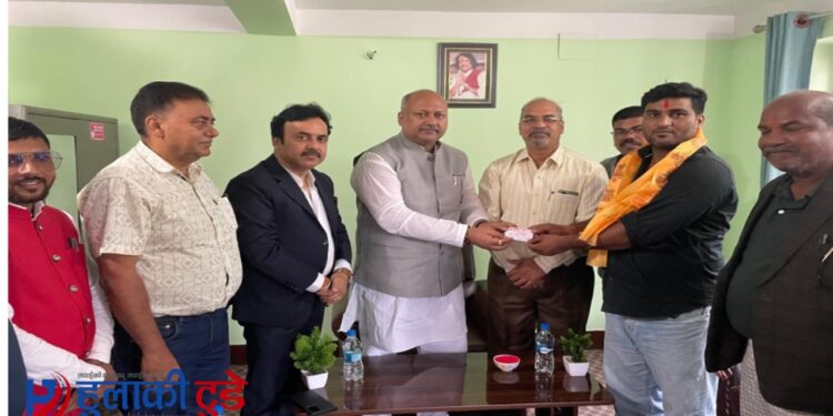 किसानको पाँच बुँदे मागसहित जनमत पार्टीद्वारा प्राधिकरणलाई ज्ञापनपत्र